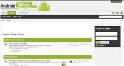 Desktop Screenshot of androidtablets.net
